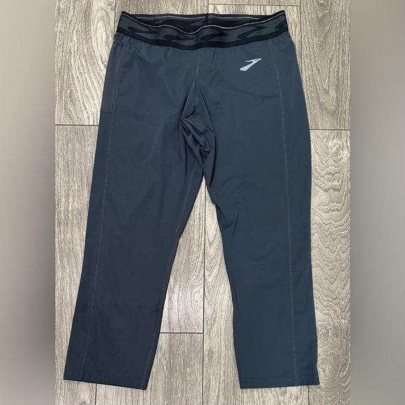 Brooks Running Track Pants - Gray - Picture 1 of 6